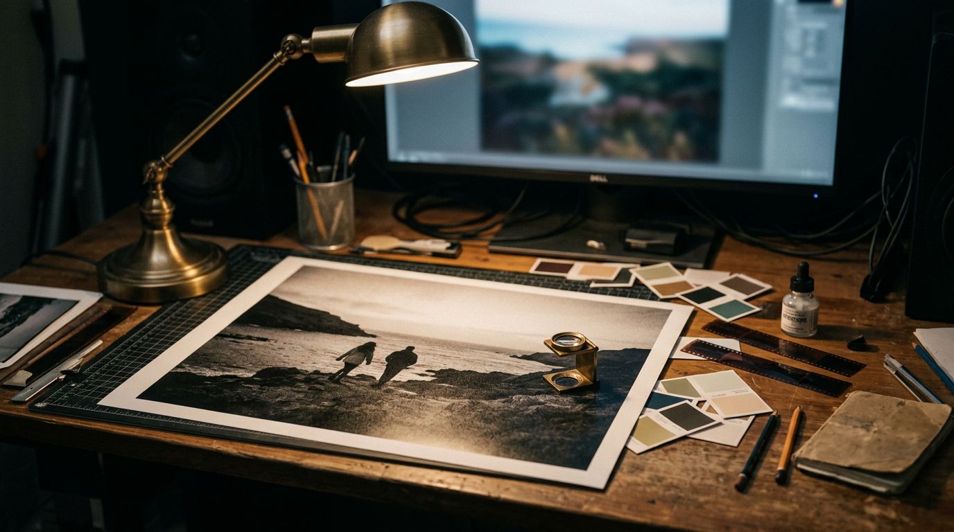 Make an AI image print-ready for ten cents